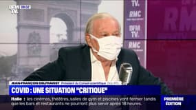 Covid-19: le président du Conseil scientifique évoque une situation "critique"