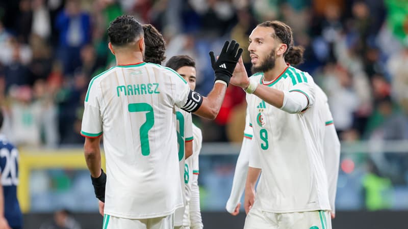 Algérie-Guatemala: le très gros carton des Fennecs, doublé d'Amine Gouiri