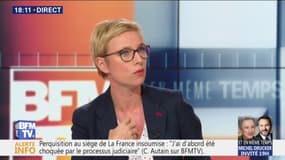 Perquisition au siège de La France insoumise: Clémentine Autain a "d'abord et avant tout été choquée par le processus judiciaire"