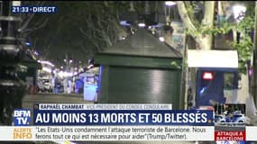 Attaque terroriste à Barcelone: les réactions de Raphaël Chambat