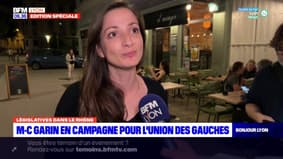 Rhône: Marie-Charlotte Garin plaide pour l'union de la gauche aux législatives