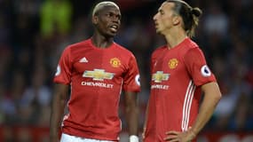 Paul Pogba et Zlatan Ibrahimovic