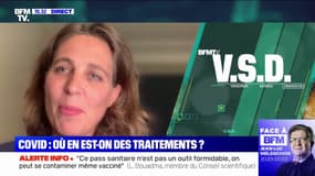 Clarisse Lhoste (MSD France) envisage la commercialisation d'une pilule anti-Covid en France "autour du mois de décembre"