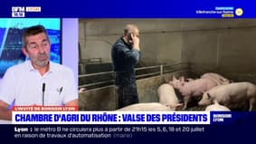 Rhône: Pascal Girin, nouvellement élu président de la chambre d'agriculture