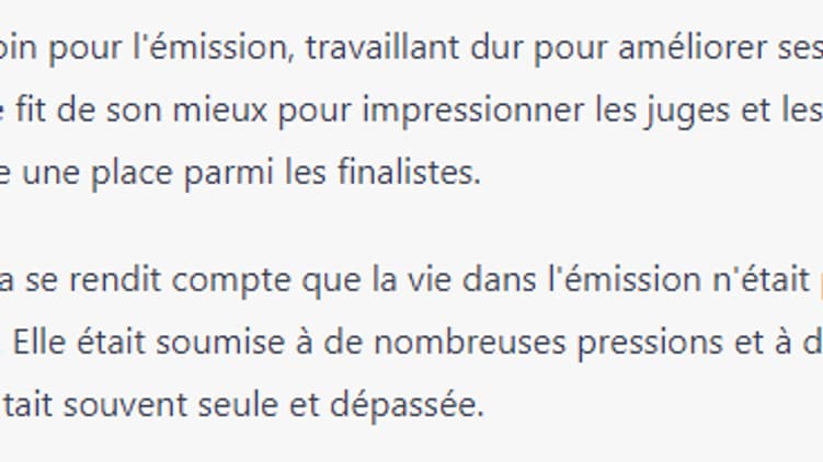 Une histoire pour enfants
