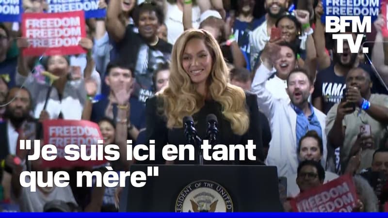 Beyoncé a lancé le meeting de Kamala Harris au Texas avec un discours engagé pour le droit à l'avortement