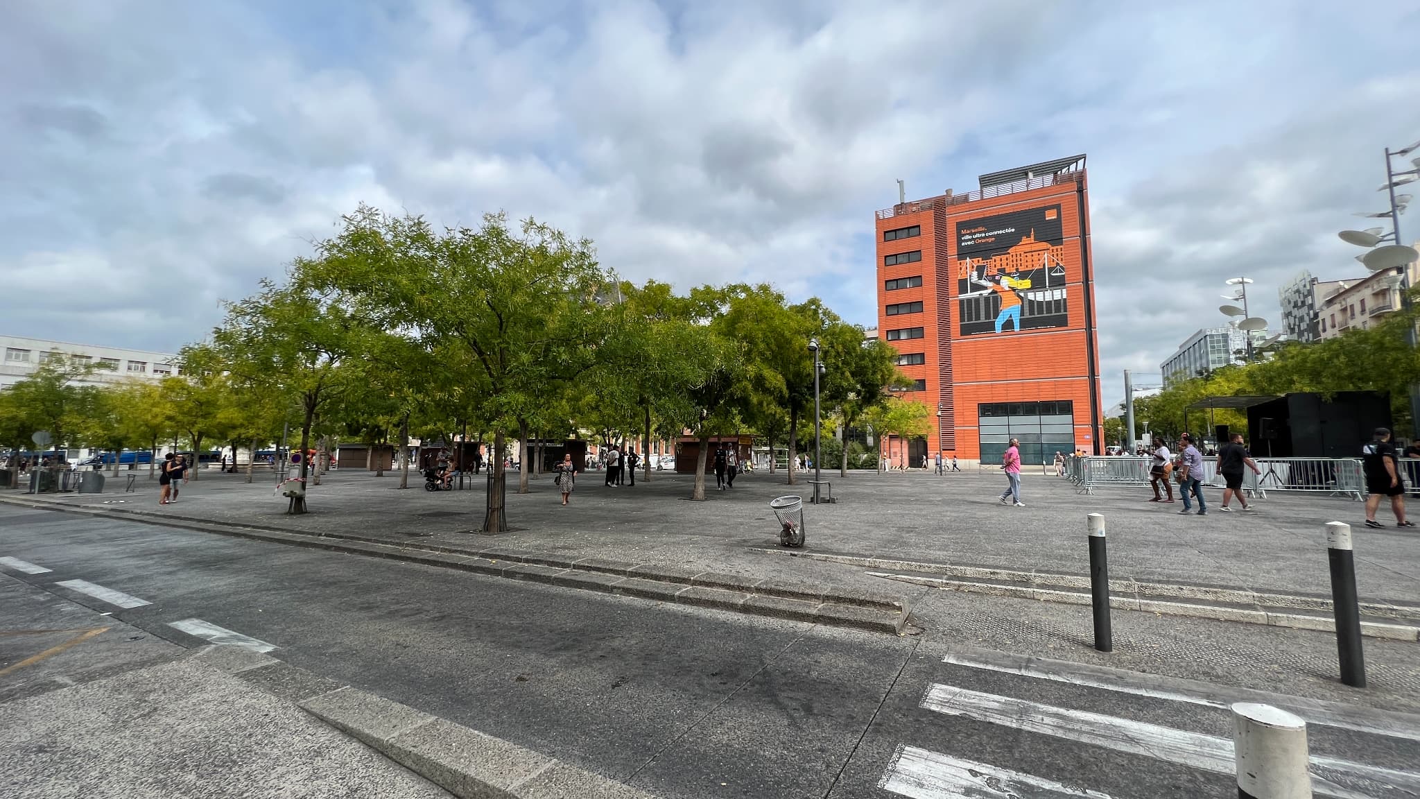 La place de la Joliette