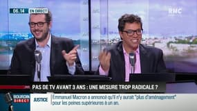 Pas d'écran avant 3 ans? Au restaurant, dans la voiture "pour tenir", confient les journalistes de RMC
