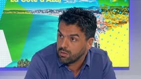 Slim Oussaya, père de Kamilya morte en août 2024 fauchée par un motard à Vallauris (Alpes-Maritimes), sur le plateau de BFM Nice Côte d'Azur le jeudi 22 mai 2025.
