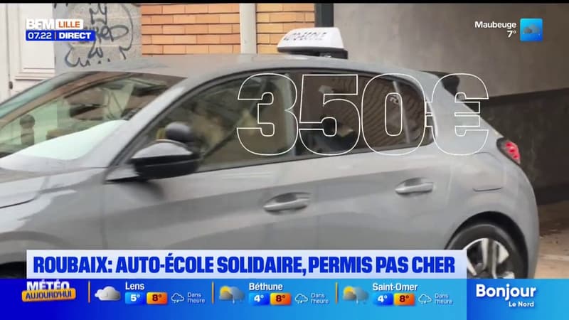 Roubaix: une auto-école solidaire aide des bénéficiaires du RSA à retrouver un emploi