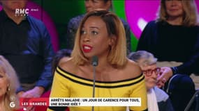 #ArrêtMaladie : "Il faut mieux réfléchir à pourquoi on s'arrête aussi souvent et arrêter de parler d'abus tout le temps, il y a des vraies maladies !" @joelle_dago #GGRMC 