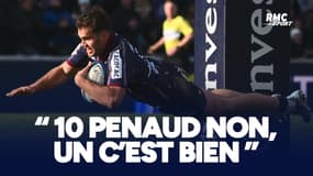 UBB 66-12 Sharks : "Pas du tout obsédé par l'essai", Bru encense le record de Penaud