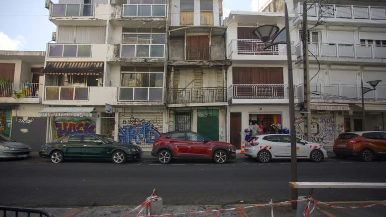 Dans une rue de Pointe-à-Pitre, en Guadeloupe, le 10 avril 2024