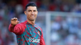 Cristiano Ronaldo à l'échauffement avec le Portugal avant le match amical face au Nigeria le 10 juin 2026