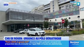 CHU de Rouen: urgence au pôle gériatrique