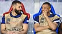 Karim Benzema et Kylian Mbappé