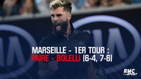 Résumé : Paire-Bolelli (6-4, 7-6) – Open 13
