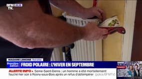 À cause du froid polaire, les chauffagistes de Brionne en Normandie tournent à plein régime 