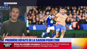 Virage Marseille du lundi 30 septembre - Première défaite de la saison pour l'OM