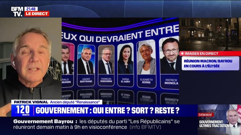 Gouvernement : les dernières infos BFMTV - 22/12