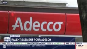 Ralentissement pour Adecco 