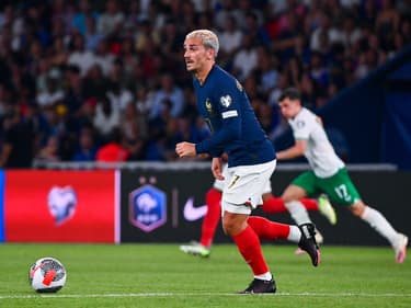 Antoine Griezmann lors du match France-Irlande (2-0, qualifs Euro 2024), le 7 septembre 2023