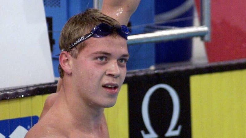 Le nageur ukrainien Igor Chervinskiy le 7 juillet 2000