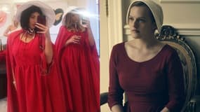 Kylie Jenner et Sofia Richie / Extrait de The Handmaid's Tale