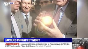 "La pomme est un fruit sympathique": D'où vient la fascination de Jacques Chirac pour les pommes ?