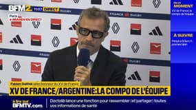 "Une soirée très agréable": Galthié revient sur la victoire du XV de France contre les All Blacks