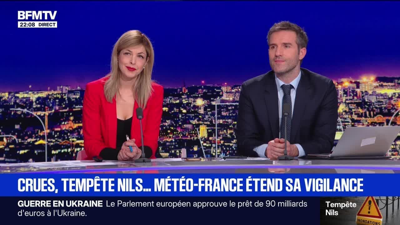 Tempête Nil : l’eau monte en Gironde - 11/02 Kép