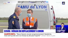 Covid-19: Olivier Véran en déplacement à Bron ce lundi