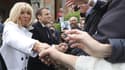 Emmanuel et Brigitte Macron au Touquet le 26 mai 2019.