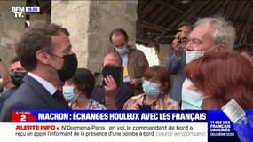 L'échange houleux d'Emmanuel Macron avec un habitant dans le Lot