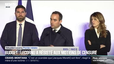 Budget: Sébastien Lecornu résiste à deux motions de censure, le RN et LFI en déposent deux nouvelles sur la partie "dépenses"
