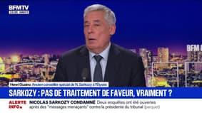 Condamnation de Nicolas Sarkozy: "Il est suffisamment solide psychologiquement pour supporter l'épreuve physique de la prison", déclare Henri Guaino, ancien conseiller spécial