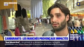 Grèves: baisse de fréquentation sur les marchés provençaux