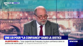 Éric Dupond-Moretti: "Une majorité de Français n'a plus confiance dans la justice de notre pays"