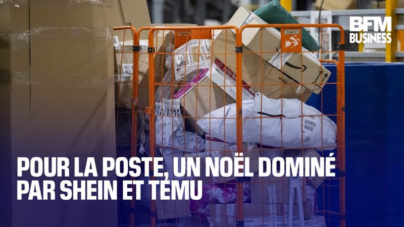 Pour La Poste, un Noël dominé par Shein et Temu