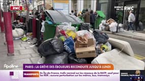 Paris: la grève des éboueurs reconduite jusqu'à lundi 