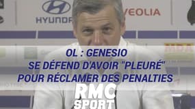 OL : Genesio se défend d'avoir "pleuré" pour réclamer des penalties et veut aider les arbitres
