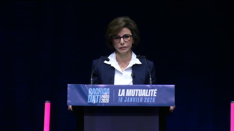 "Emmanuel Grégoire c'est Anne Hidalgo, en pire": Rachida Dati lance sa campagne pour les municipales à Paris