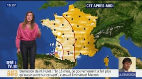La météo pour ce mercredi 29 août 2018