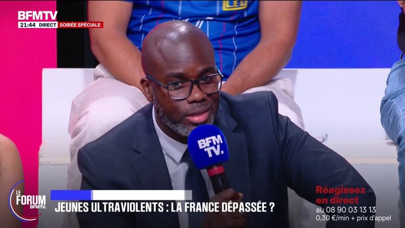 FORUM BFMTV -Violences des mineurs: "Il y a une justice qui ne répond pas aux attentes des Français", estime Abdoulaye Kanté, conseiller “Renaissance” de Paris et policier