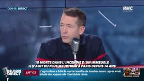 Incendie à Paris: "La structure est fragilisée donc il y a un risque d’effondrement"