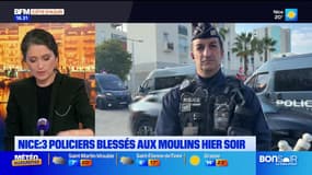 Nice : trois policiers blessés dans le quartier des Moulins mercredi soir