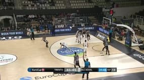 Résumé : Trento – Asvel (79-77) – EuroCup
