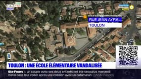 Toulon: une école élémentaire de la ville vandalisée