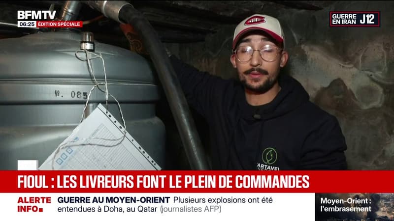 Fioul: face à la demande, les livreurs font le plein de commandes