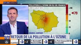 Pollution à l’ozone: vers une mauvaise qualité de l’air toute la semaine